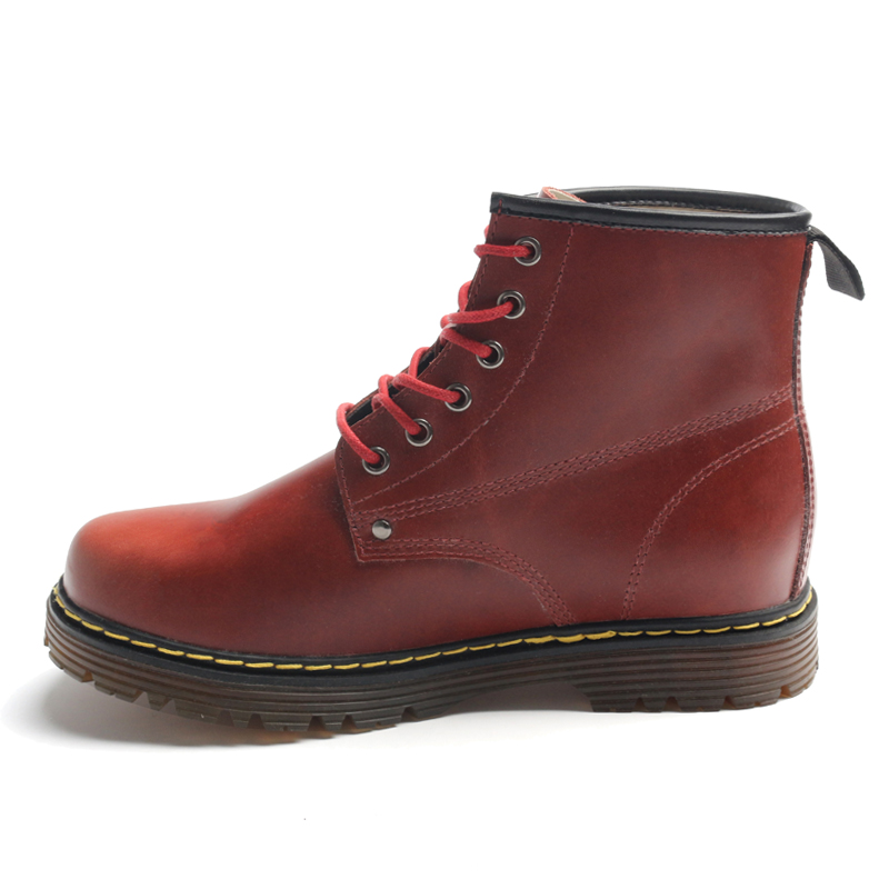 Full Grain Upper Lace Up Ankle Marten Boots